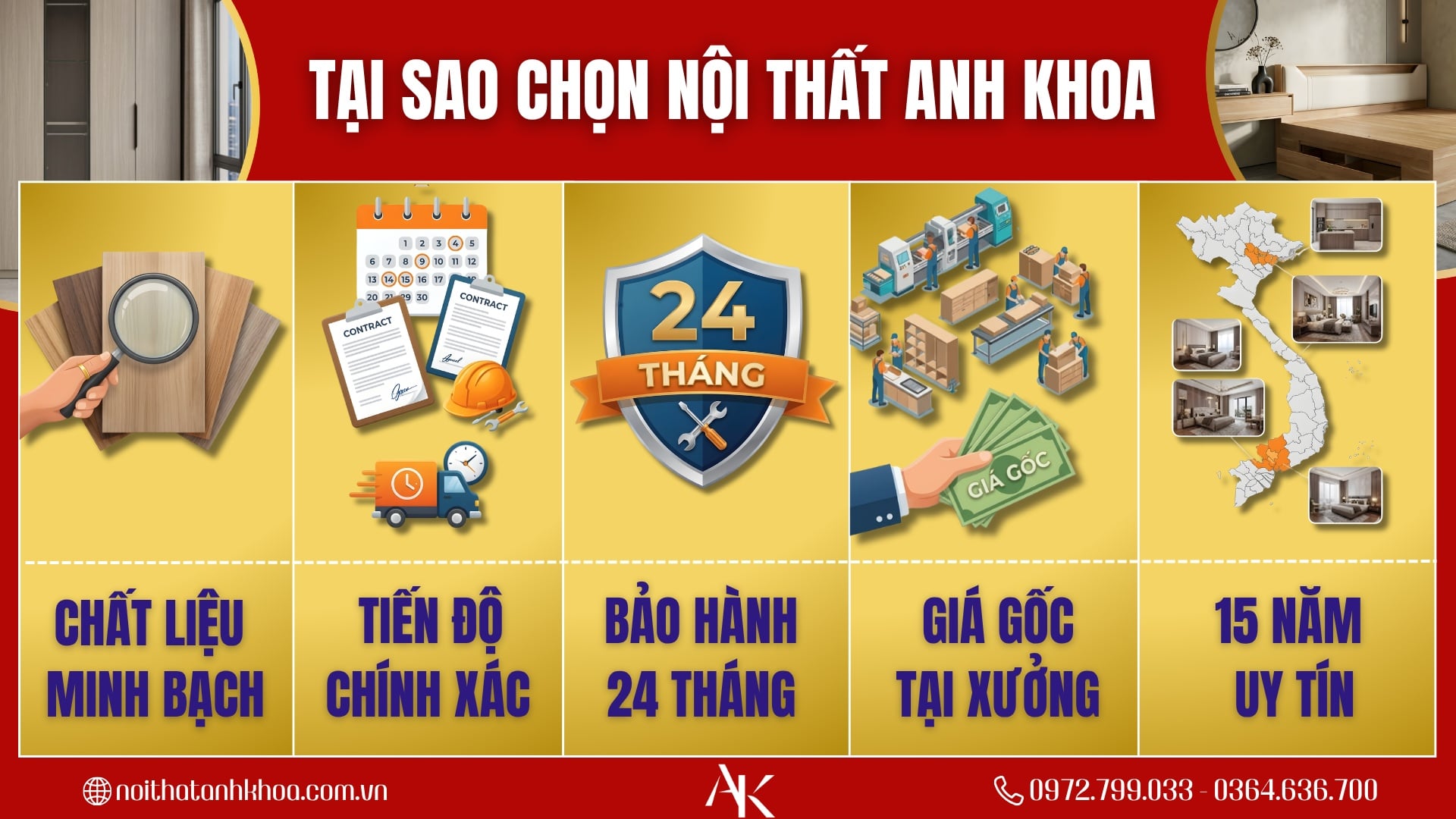 tại sao lại chọn nội thất anh khoa tại sao lại chọn nội thất anh khoa