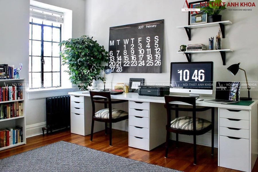 Bàn học Ikea - Nội thất Anh Khoa Bàn học Ikea - Nội thất Anh Khoa