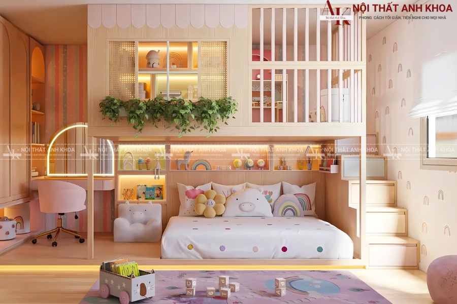 Nội thất thông minh cho bé - Giúp con phát triển toàn diện Nội thất thông minh cho bé - Giúp con phát triển toàn diện