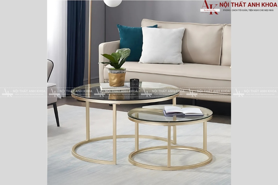 Xu hướng bàn sofa mặt kính được ưa chuộng nhất năm nay Xu hướng bàn sofa mặt kính được ưa chuộng nhất năm nay