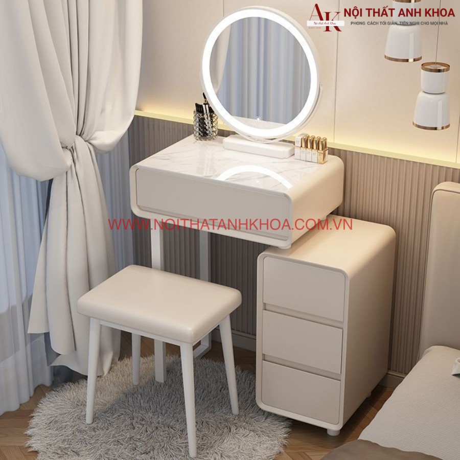 Bàn trang điểm có gương nhập khẩu cao cấp Bàn trang điểm có gương nhập khẩu cao cấp