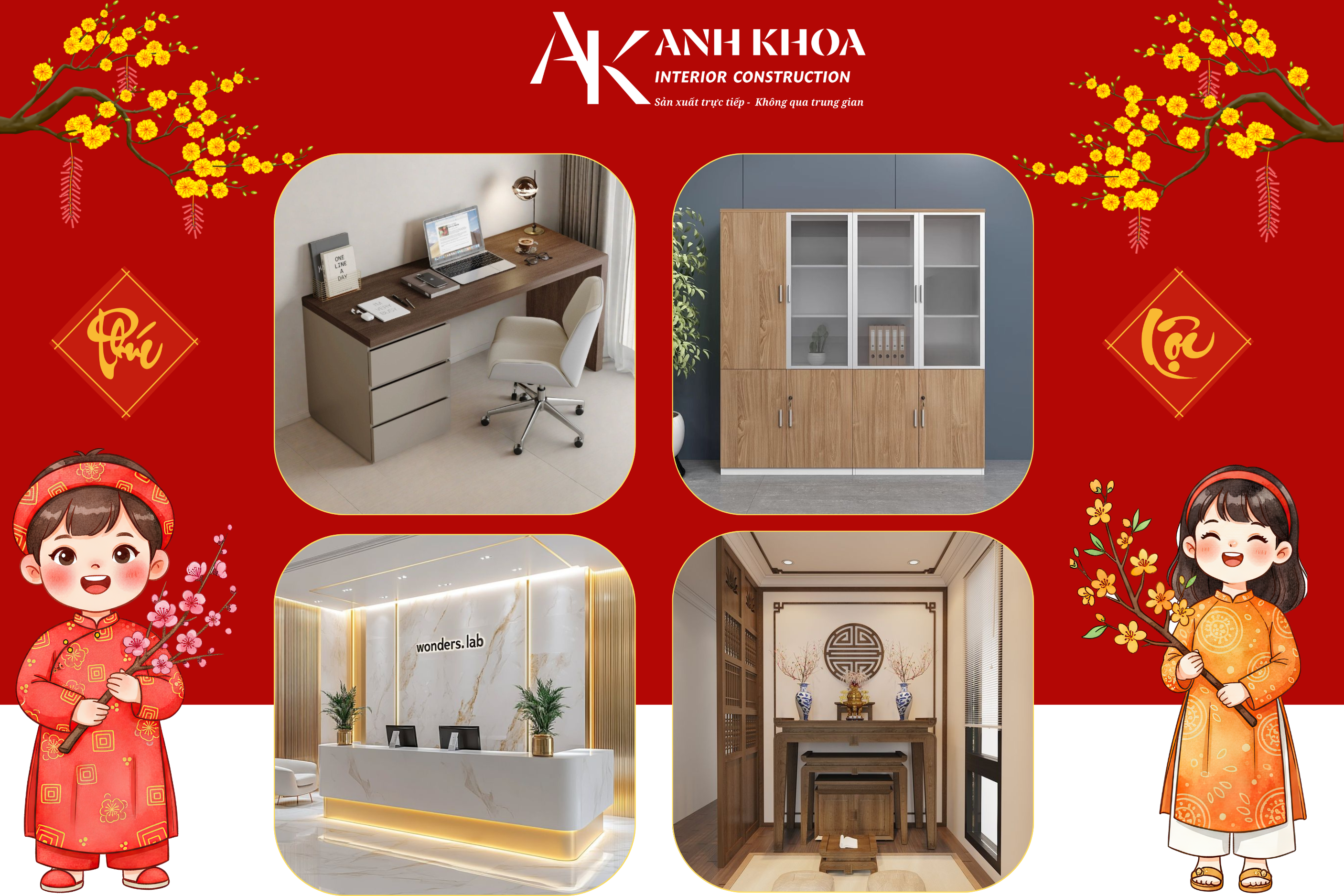 Nội thất đón Tết - Tân trang tô điểm không gian sống Nội thất đón Tết - Tân trang tô điểm không gian sống