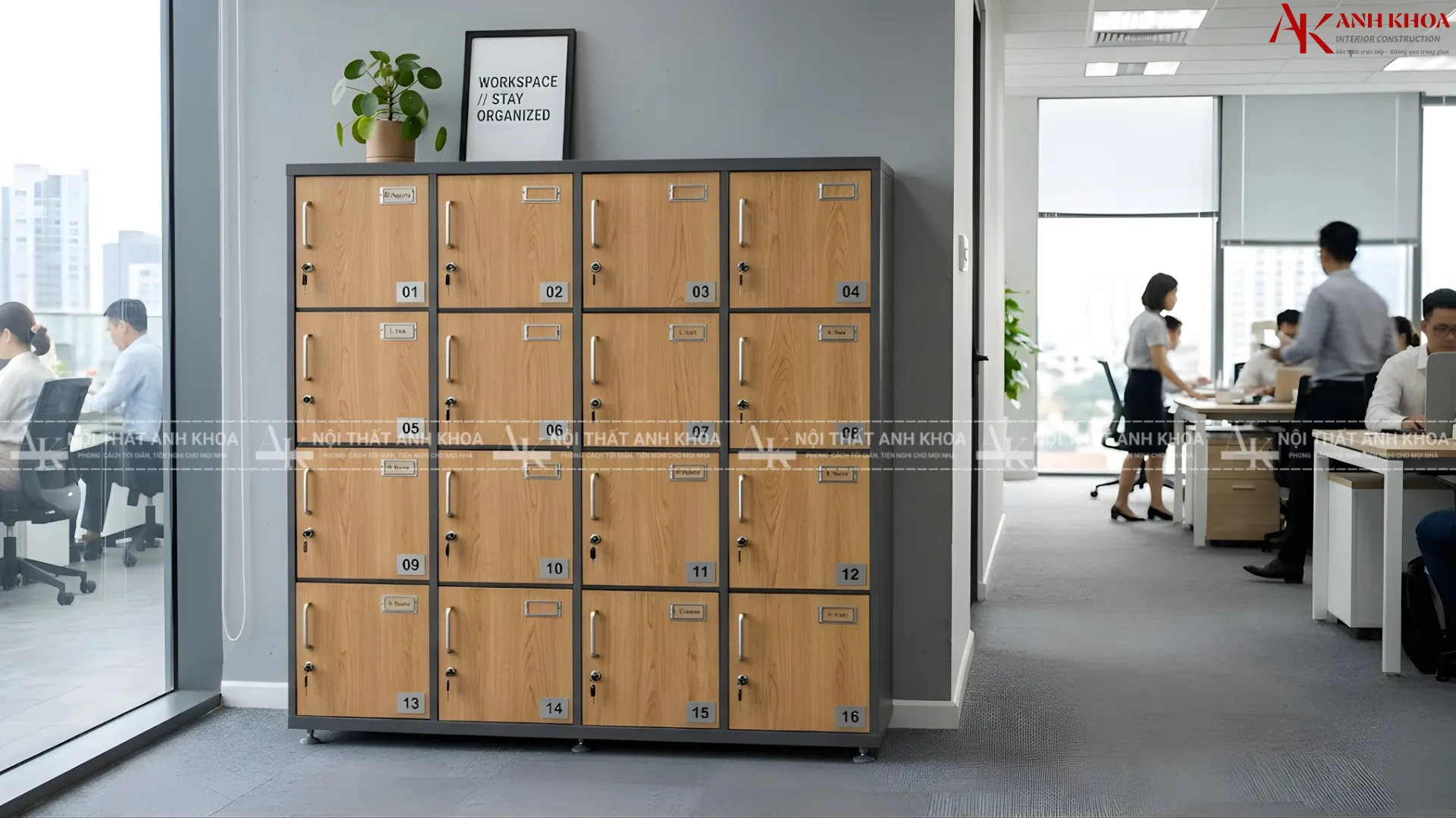 Mẫu tủ Locker đẹp - Tiện lợi cho mọi không gian Mẫu tủ Locker đẹp - Tiện lợi cho mọi không gian