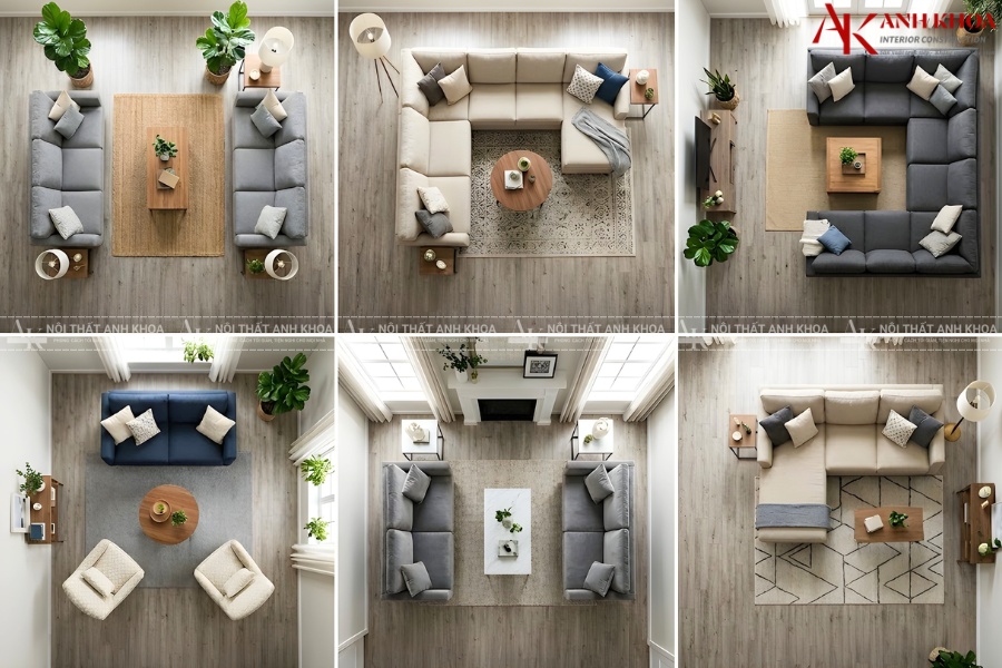 Tổng hợp hướng đặt sofa phòng khách đúng tiêu chuẩn Tổng hợp hướng đặt sofa phòng khách đúng tiêu chuẩn