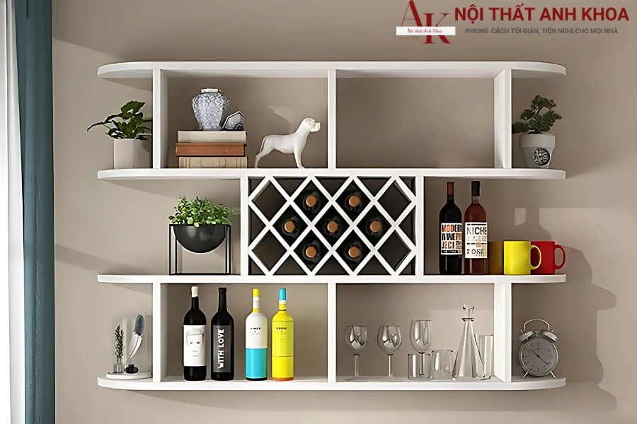 8 Ý tưởng tủ rượu treo tường cực kỳ tiết kiệm diện tích 8 Ý tưởng tủ rượu treo tường cực kỳ tiết kiệm diện tích