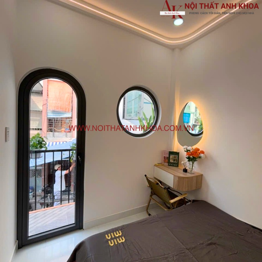 bàn trang điểm treo tường gỗ công nghiệp bàn trang điểm treo tường gỗ công nghiệp