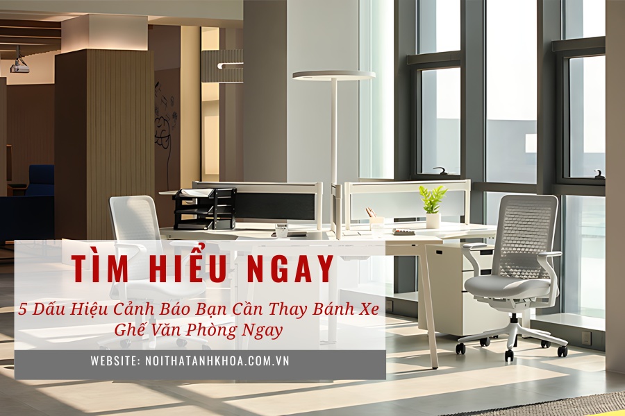 5 dấu hiệu cảnh báo bạn cần thay bánh xe ghế văn phòng ngay 5 dấu hiệu cảnh báo bạn cần thay bánh xe ghế văn phòng ngay