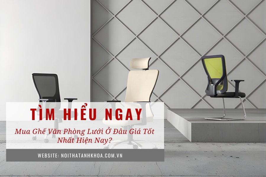 Mua ghế văn phòng lưới ở đâu giá tốt nhất hiện nay? Mua ghế văn phòng lưới ở đâu giá tốt nhất hiện nay?