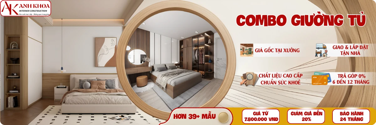 Combo giường tủ