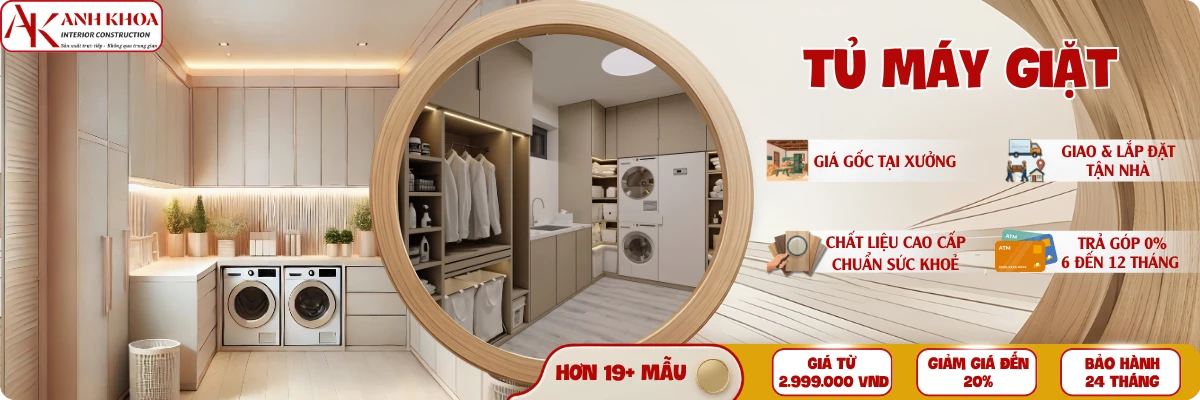 Tủ máy giặt