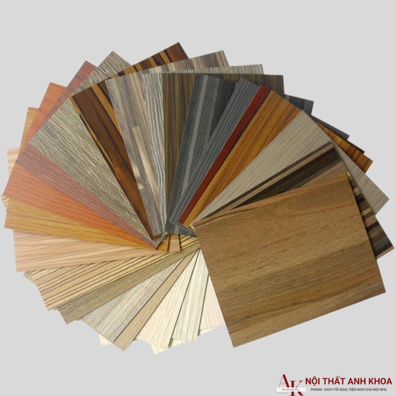 Gỗ công nghiệp MDF phủ melanine Gỗ công nghiệp MDF phủ melanine