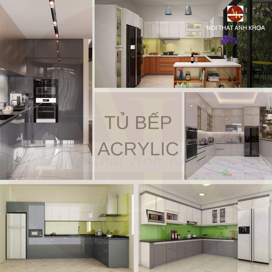 Mẹo lựa chọn tủ bếp acrylic phù hợp với không gian Mẹo lựa chọn tủ bếp acrylic phù hợp với không gian