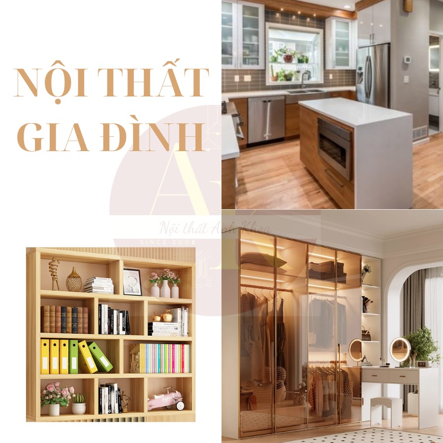 Nội thất gia đình gỗ công nghiệp Nội thất gia đình gỗ công nghiệp