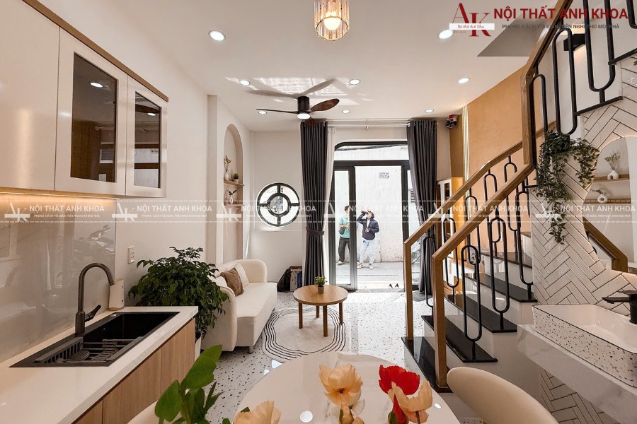 Không gian nội thất gỗ công nghiệp Không gian nội thất gỗ công nghiệp