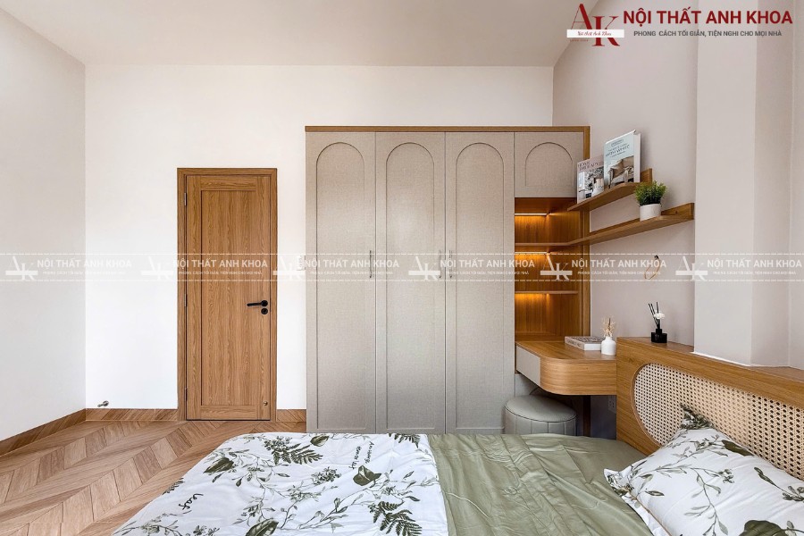 Không gian nội thất phòng ngủ gỗ công nghiệp Không gian nội thất phòng ngủ gỗ công nghiệp