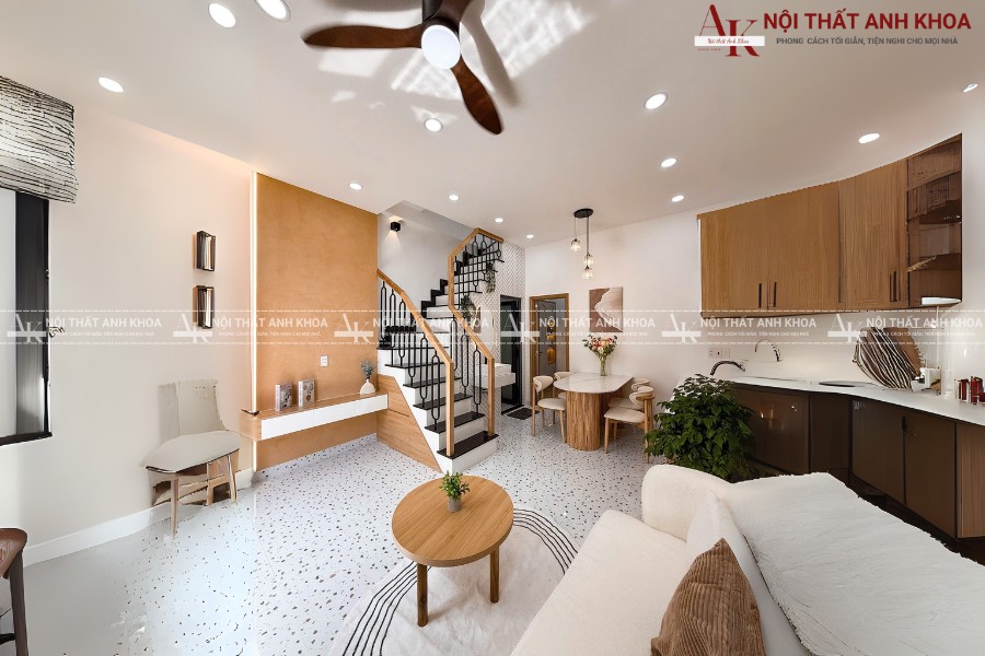 Hoàn thiện nội thất gỗ công nghiệp trọn gói Hoàn thiện nội thất gỗ công nghiệp trọn gói