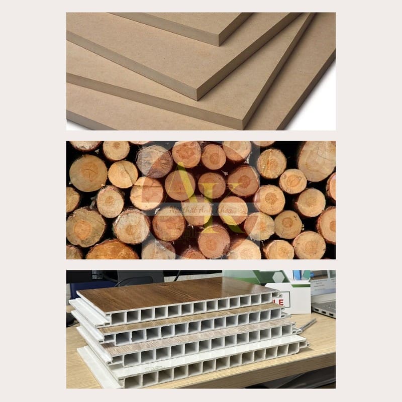 So sánh gỗ công nghiệp với chất liệu khác So sánh gỗ công nghiệp với chất liệu khác