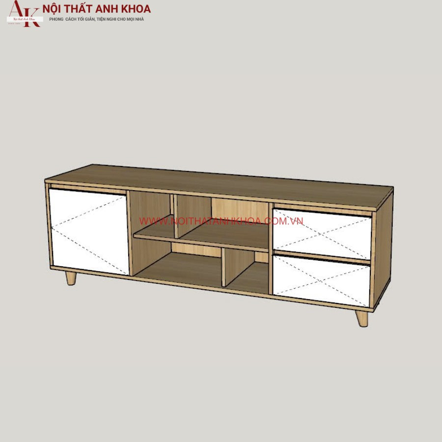 Kệ tivi phòng khách gỗ MDF đẹp giá rẻ Kệ tivi phòng khách gỗ MDF đẹp giá rẻ