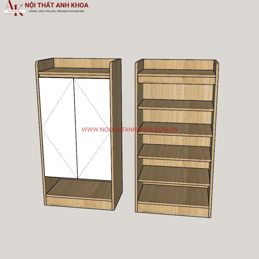 Tủ giày gỗ công nghiệp màu vàng vân gỗ Tủ giày gỗ công nghiệp màu vàng vân gỗ