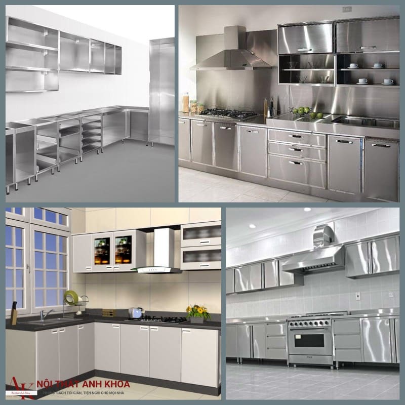 Tủ bếp inox Tủ bếp inox