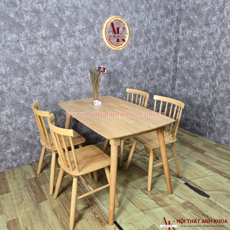 Bàn ăn 4 ghế đẹp hiện đại chắc chắn Bàn ăn 4 ghế đẹp hiện đại chắc chắn