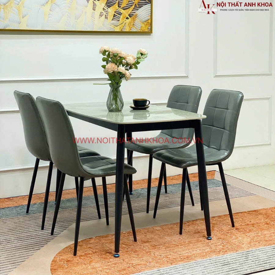 Bàn Ăn 4 Người Giá Rẻ Hiện Đại Bàn ăn 4 người giá rẻ hiện đại
