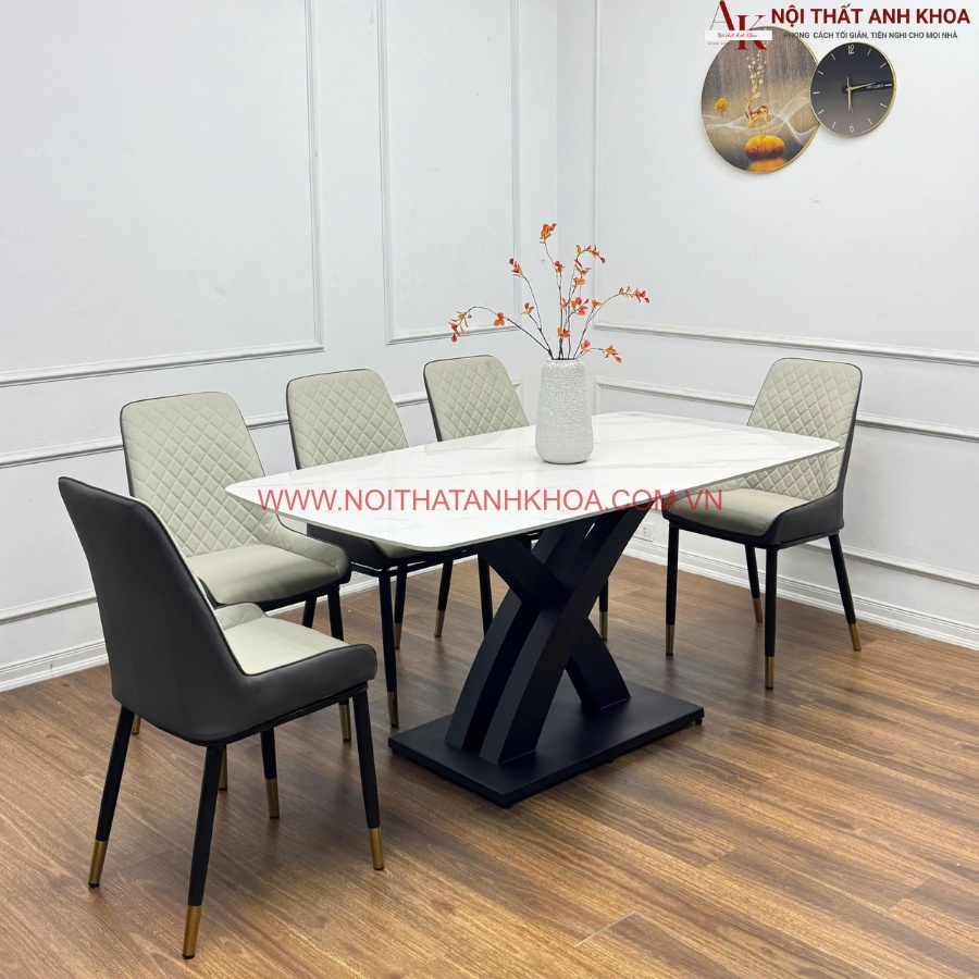 Bàn ăn 6 ghế giá tốt tiện lợi Bàn ăn 6 ghế giá tốt tiện lợi