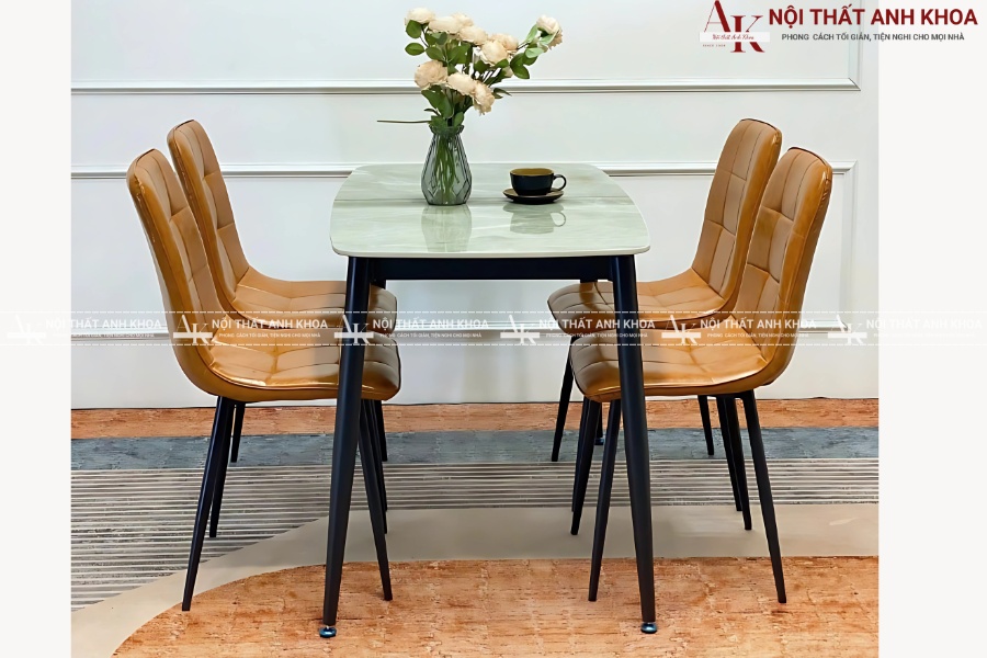 Bàn ăn mặt đá cao cấp - Bền đẹp cùng thời gian Bàn ăn mặt đá cao cấp - Bền đẹp cùng thời gian