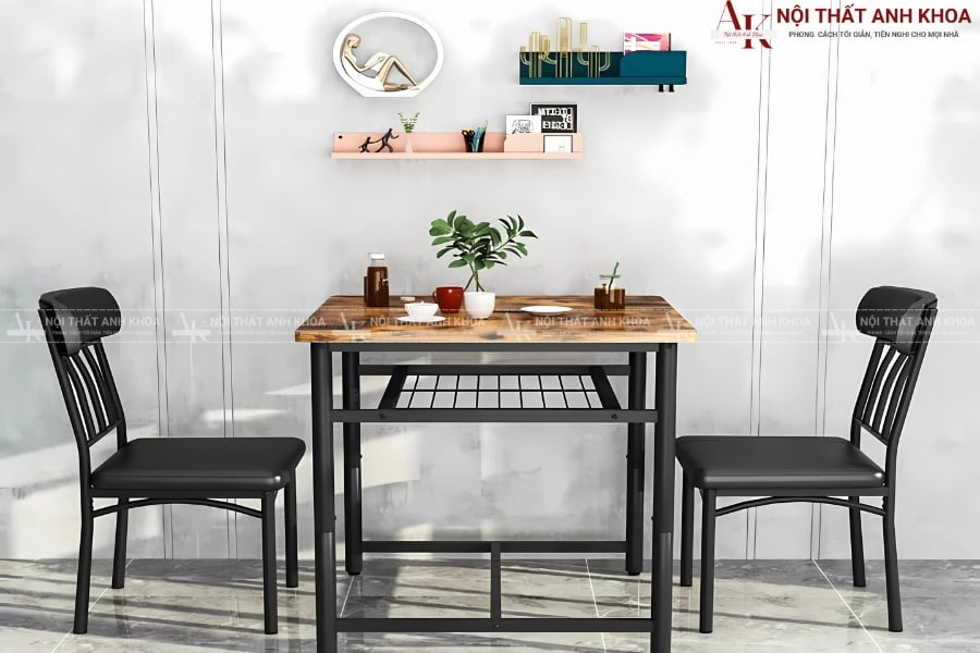Bàn ăn 2 ghế thông minh - Tiết kiệm diện tích Bàn ăn 2 ghế thông minh - Tiết kiệm diện tích