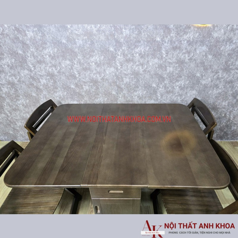 Mặt bàn ăn gấp gọn gỗ tự nhiên bền đẹp hiện đại, sang trọng Mặt bàn ăn gấp gọn gỗ tự nhiên bền đẹp hiện đại, sang trọng