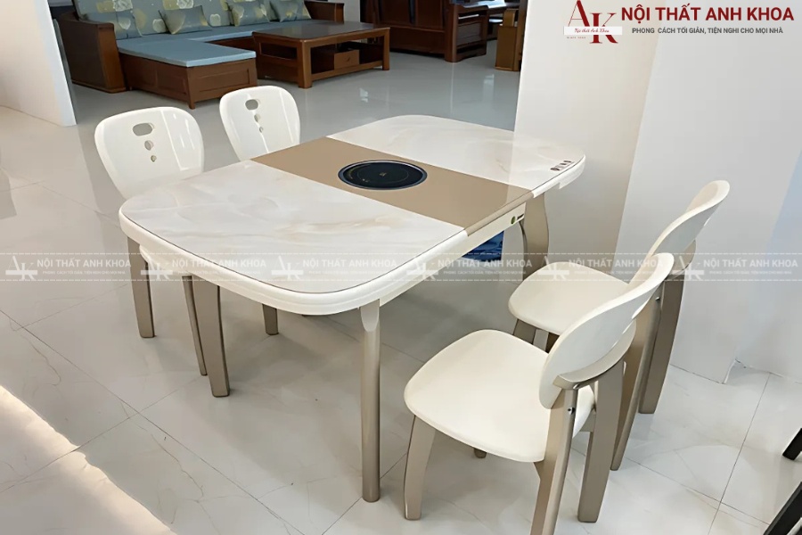 Bàn ăn mang đến sự tiện lợi tuyệt đối Bàn ăn mang đến sự tiện lợi tuyệt đối