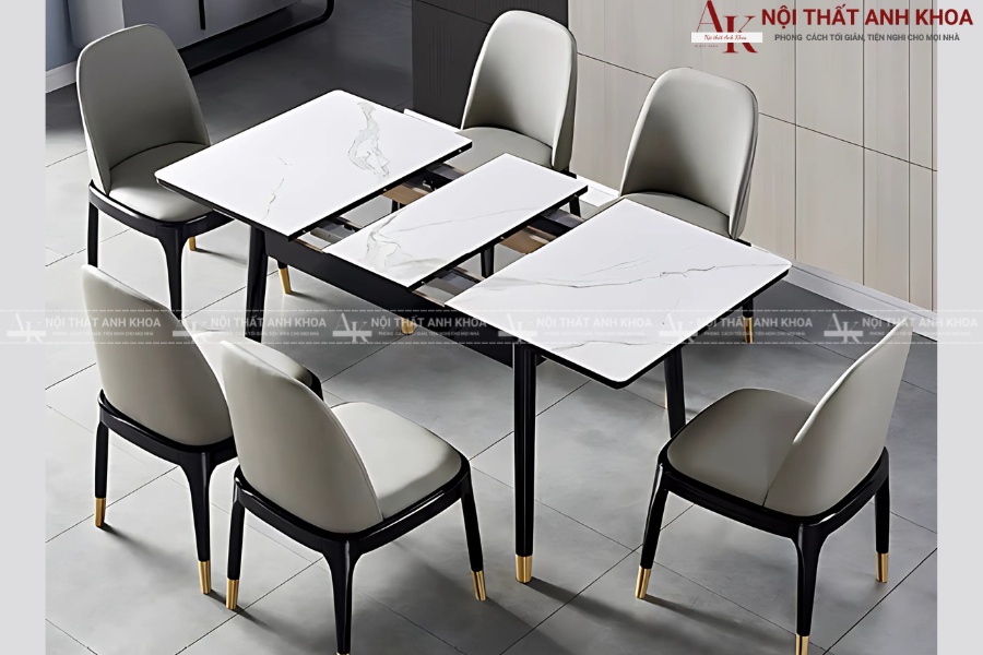 Bàn ăn mở rộng thông minh - Nội thất Anh Khoa Bàn ăn mở rộng thông minh - Nội thất Anh Khoa