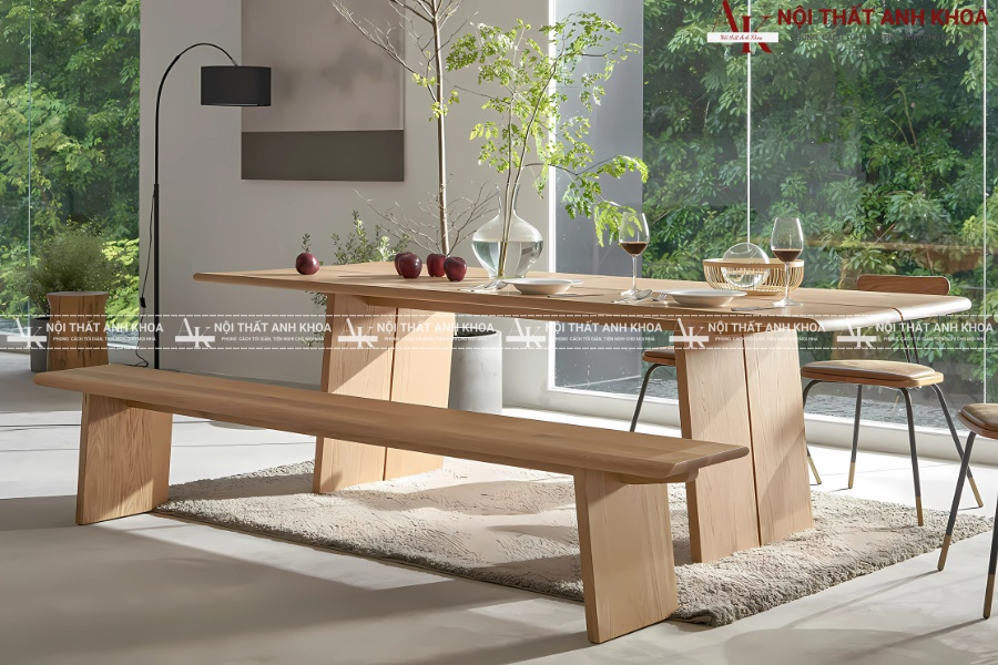 Bàn ăn dài - Giải pháp tối ưu cho không gian rộng Bàn ăn dài - Giải pháp tối ưu cho không gian rộng