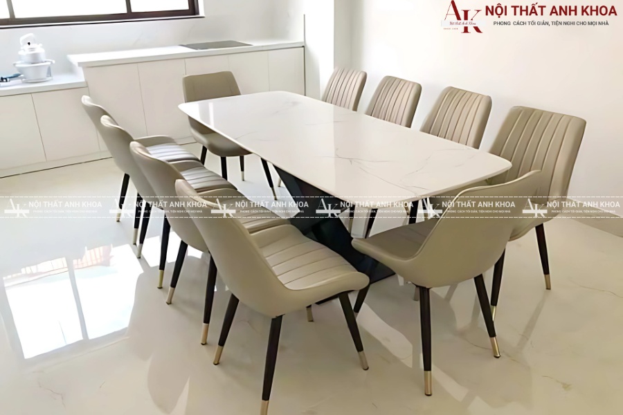 Bàn ăn 10 ghế - Lựa chọn hoàn hảo cho gia đình đông thành viên Bàn ăn 10 ghế - Lựa chọn hoàn hảo cho gia đình đông thành viên