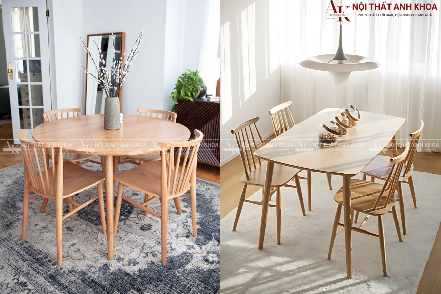 Bàn ăn nhỏ gọn 4 ghế - Giải pháp cho căn bếp hiện đại Bàn ăn nhỏ gọn 4 ghế - Giải pháp cho căn bếp hiện đại