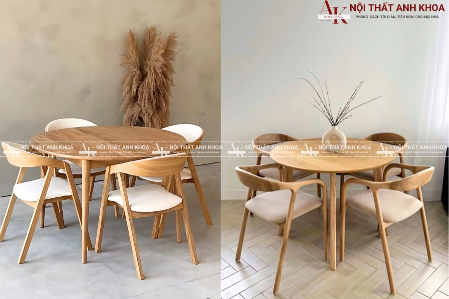 Bàn ăn tròn - Biểu tượng của sự gắn kết trong mỗi bữa cơm Bàn ăn tròn - Biểu tượng của sự gắn kết trong mỗi bữa cơm