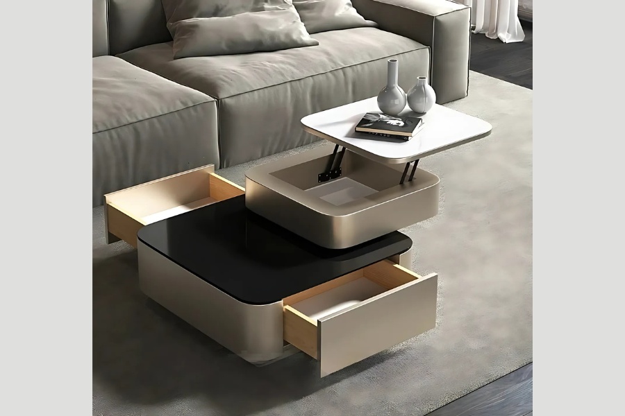 Bàn sofa thông minh cho nhà chung cư - Giải pháp tối ưu không gian Bàn sofa thông minh cho nhà chung cư - Giải pháp tối ưu không gian