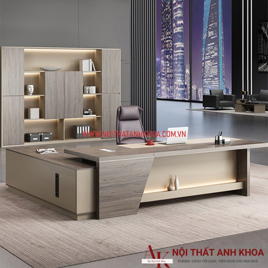 Bàn giám đốc chữ L gỗ công nghiệp đẹp hiện đại giá tốt Bàn giám đốc chữ L gỗ công nghiệp đẹp hiện đại giá tốt