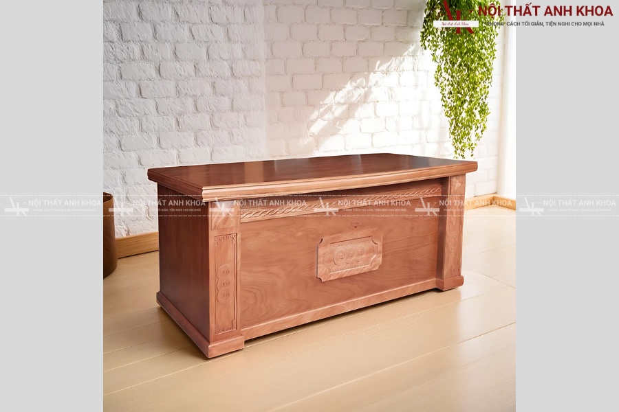 Mẫu bàn làm việc gỗ tự nhiên giám đốc cao cấp Mẫu bàn làm việc gỗ tự nhiên giám đốc cao cấp