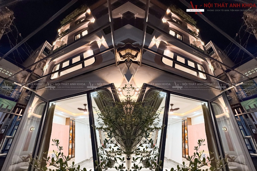 Dự án thiết kế nội thất hiện đại nhà phố tại Quận 7 Dự án thiết kế nội thất hiện đại nhà phố tại Quận 7