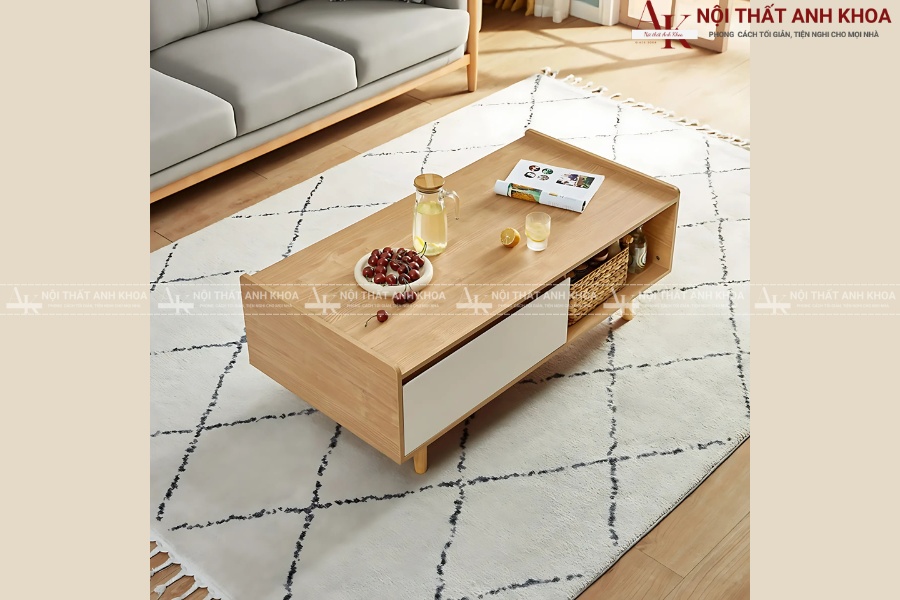 Bàn sofa gỗ công nghiệp - Đơn giản mà tinh tế Bàn sofa gỗ công nghiệp - Đơn giản mà tinh tế