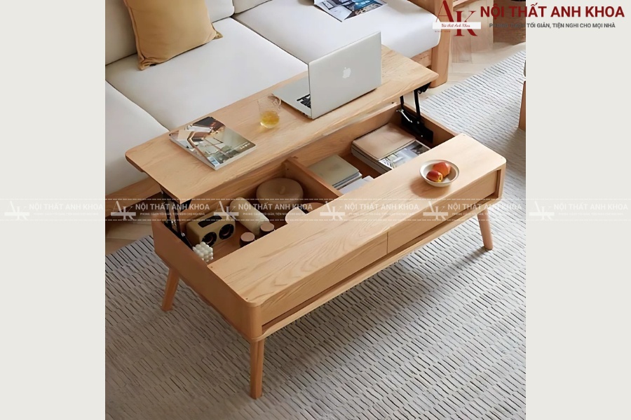 Bàn sofa kết hợp ngăn kéo tiện lợi đẹp Bàn sofa kết hợp ngăn kéo tiện lợi đẹp