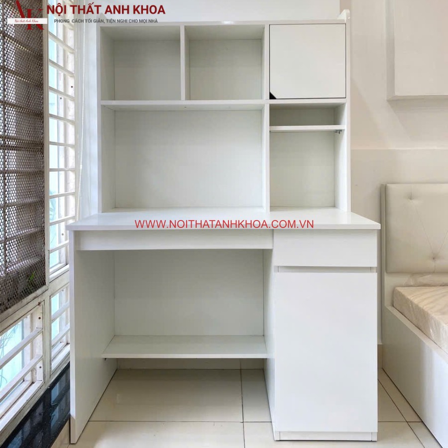 Bàn học gỗ công nghiệp hiện đại, bền đẹp Bàn học gỗ công nghiệp hiện đại, bền đẹp