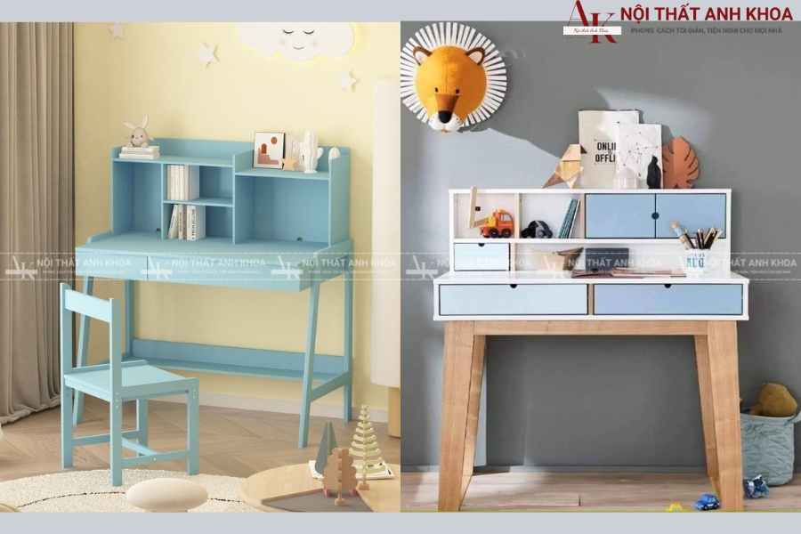 Bàn học gỗ MDF phủ melamine Bàn học gỗ MDF phủ melamine
