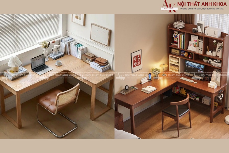 Bàn học góc tường - Nội thất Anh Khoa Bàn học góc tường - Nội thất Anh Khoa