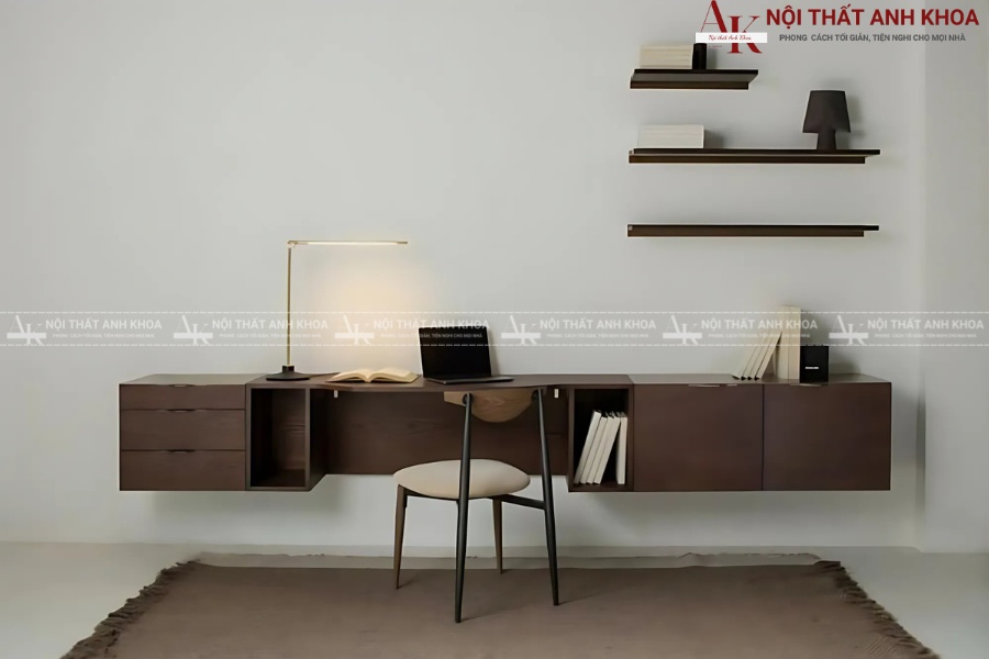 Bàn học treo tường nâng cao tính thẩm mỹ cao Bàn học treo tường nâng cao tính thẩm mỹ cao