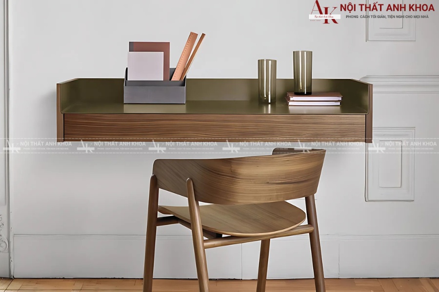 Bàn học treo tường - Nội thất Anh Khoa Bàn học treo tường - Nội thất Anh Khoa