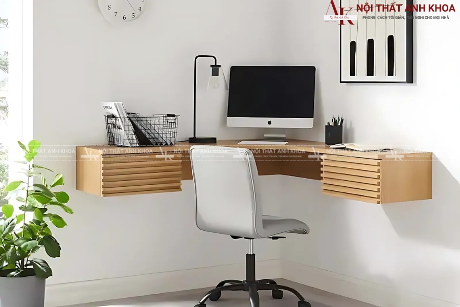 Bàn học treo tường thông minh Bàn học treo tường thông minh