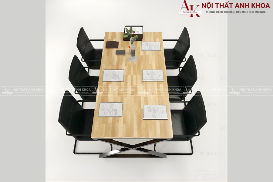 Bàn họp hiện đại cho văn phòng nhỏ - Gọn mà vẫn sang Bàn họp hiện đại cho văn phòng nhỏ - Gọn mà vẫn sang