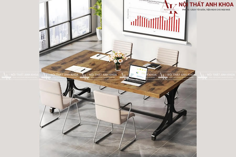 Mẫu bàn họp 6 ghế đẹp - Hiện đại nhất năm 2025 Mẫu bàn họp 6 ghế đẹp - Hiện đại nhất năm 2025